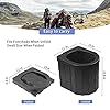 Zinyeme Polypropylene Portable Camping Toilet - Potty for Adults, Travel Commode Bucket for Car, Outdoor, Hiking, Backpack, Trips, Tent, Boat, Beach, Traffic Jam, Home