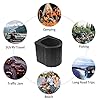 Zinyeme Polypropylene Portable Camping Toilet - Potty for Adults, Travel Commode Bucket for Car, Outdoor, Hiking, Backpack, Trips, Tent, Boat, Beach, Traffic Jam, Home