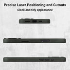 Belemay iPhone 16 Pro Max MagSafe Crazy Horse Leather Case 6.9" Rustic Green 1 - Buy Your Wish