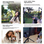 New Magnetic Phone Vlog Selfie Monitor Screen for Phone Rear Camera for Selfie Rear Camera Compatible With iPhone Android - Buy Your Wish