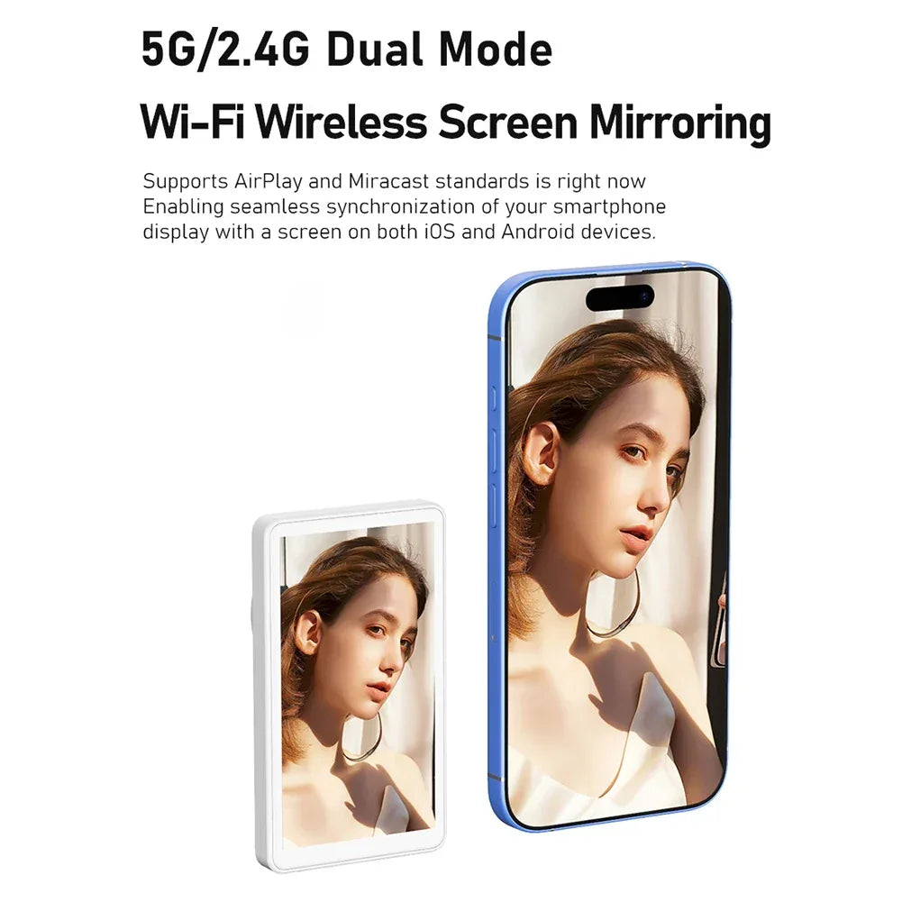 Selfie Monitor Screen Vlog Screen Magnetic Phone Vlog Phone Rear Camera For Selfie Vlog Live Stream Support WiFi 2.4G/5G - Buy Your Wish