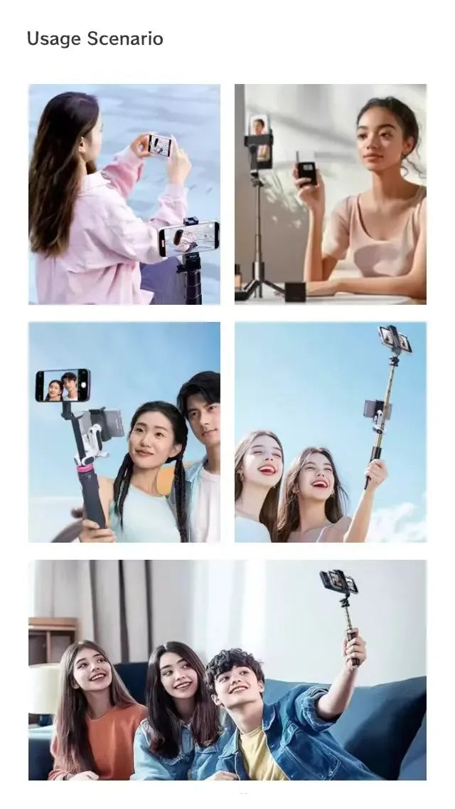 New Magnetic Phone Vlog Selfie Monitor Screen for Phone Rear Camera for Selfie Rear Camera Compatible With iPhone Android - Buy Your Wish