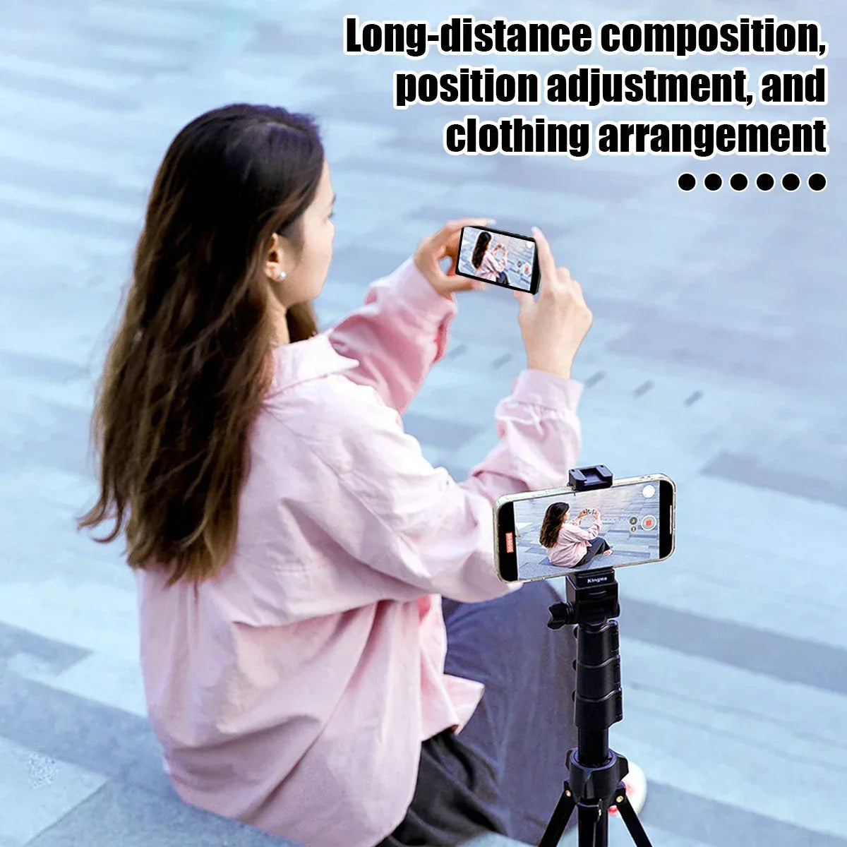 Mobile Phone Wireless Magnetic Selfie Monitor Screen For Smartphone Vlog Live Stream Video Recording for iPhone Android phone - Buy Your Wish