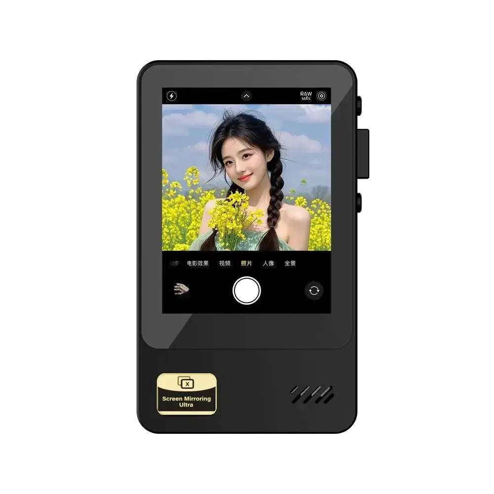 Selfie Monitor Screen For IPhone Android, 2.4 HD Expansion Display Rear Camera Vlog Live Video Recording - Buy Your Wish