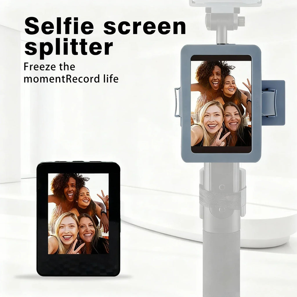 Vlog selfie monitor screen with watch button remote control, suitable for Iphone Android phone selfie - Buy Your Wish