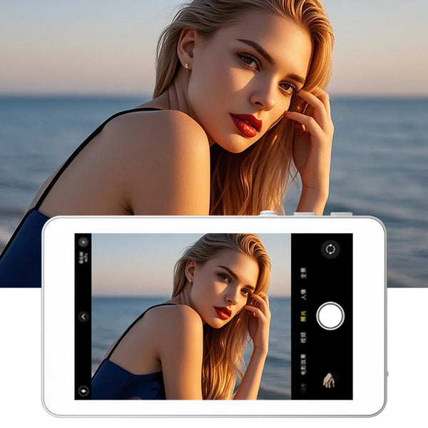 Magnetic Phone Vlog Selfie Monitor Screen Back Camera Monitor for Selfie Vlog Live Stream for Android iPhone - Buy Your Wish