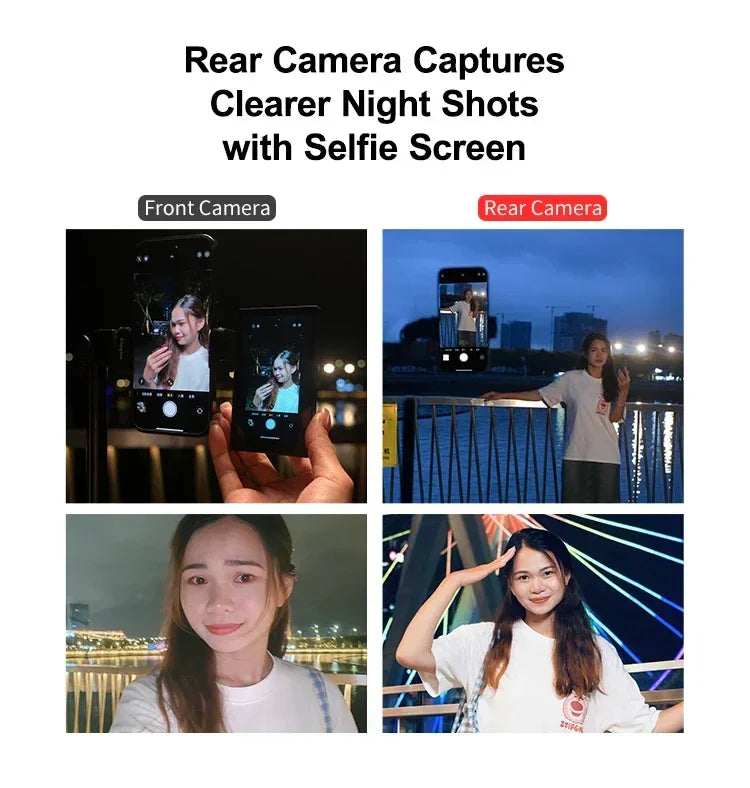 Phone Vlog Selfie Monitor Screen Support 4K Wired Recording Using Phone Rear Camera for iPhone Selfie Vlog Live Stream TikTok - Buy Your Wish