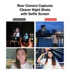 Phone Vlog Selfie Monitor Screen Support 4K Wired Recording Using Phone Rear Camera for iPhone Selfie Vlog Live Stream TikTok - Buy Your Wish