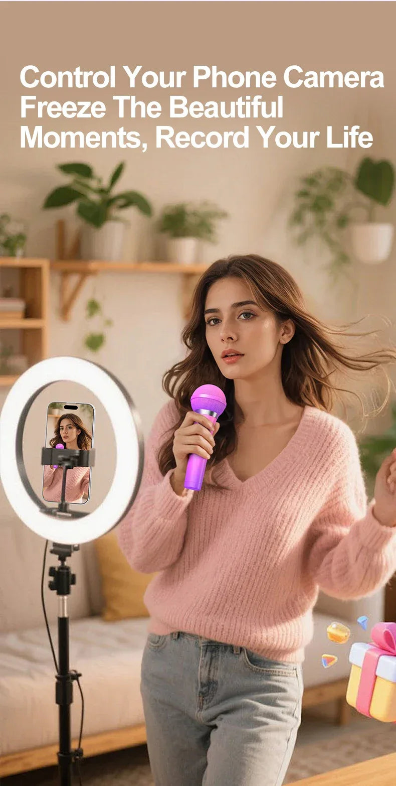 2.01-inch Clear Vlog Selfie Monitor Screen for Phone Rear Camera Selfie Live Stream Wireless Connection Video Recording New Gift 1 - Buy Your Wish