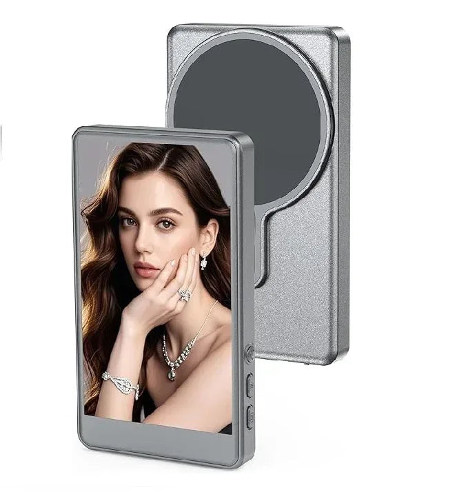 Selfie Monitor Screen for iPhone 12-16 Magnetic Back Camera Vlog Monitor Using Phone Rear Camera for Selfie Vlog, Live Streaming - Buy Your Wish