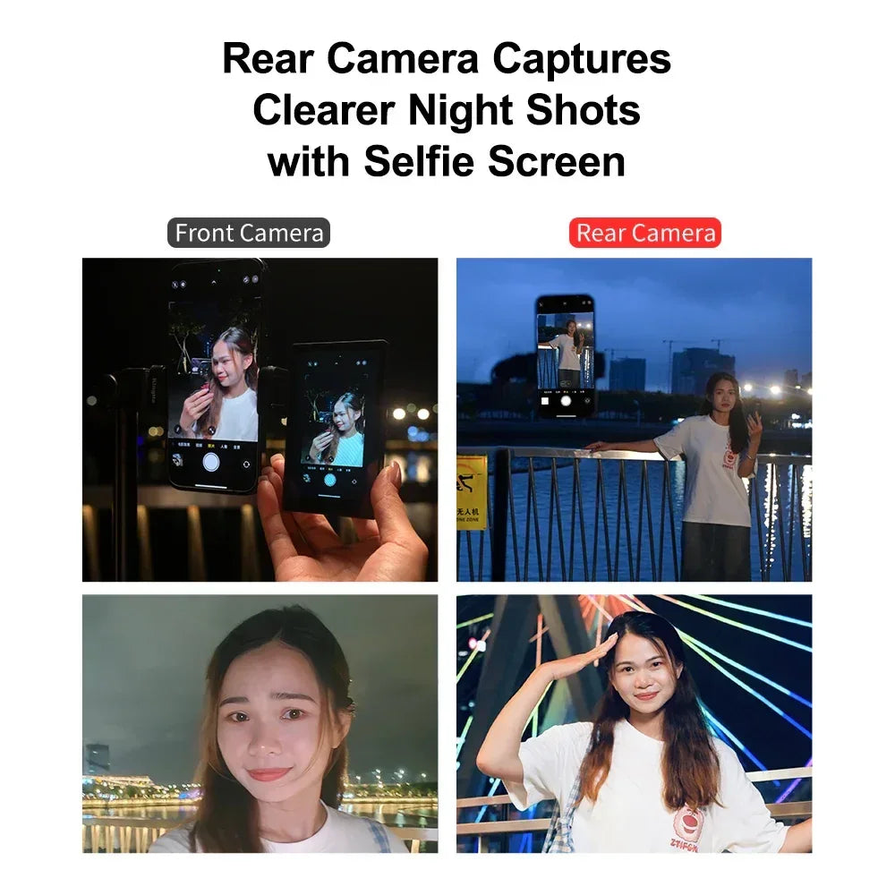 Phone Vlog Selfie Monitor Screen Support 4K Wired Recording Using Phone Rear Camera for iPhone Selfie Vlog Live Stream TikTok - Buy Your Wish