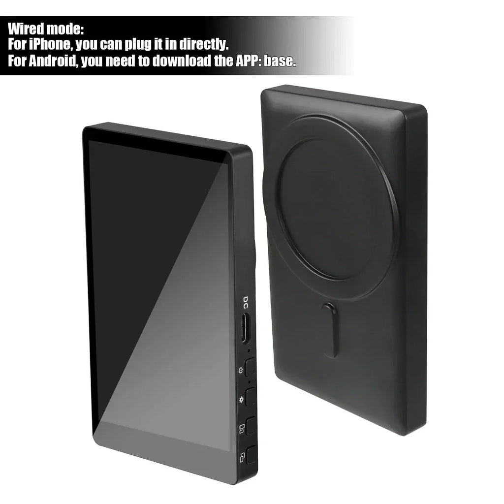 Mobile Phone Wireless Magnetic Selfie Monitor Screen For Smartphone Vlog Live Stream Video Recording for iPhone Android phone - Buy Your Wish