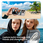 Vlog Selfie Monitor Screen for iPhone & Android, 4K/1080p Magnetic Back Camera Vlog Monitor for YouTube TikTok Live Streaming - Buy Your Wish