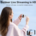 Selfie Monitor Screen Vlog Screen Magnetic Phone Vlog Phone Rear Camera For Selfie Vlog Live Stream Support WiFi 2.4G/5G - Buy Your Wish