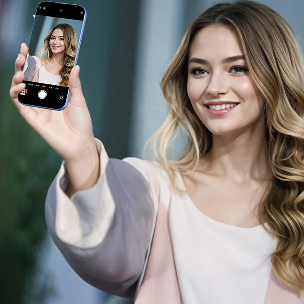 New Magnetic Phone Vlog Selfie Monitor Screen for Phone Rear Camera for Selfie Rear Camera Compatible With iPhone Android - Buy Your Wish