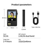 Selfie Monitor Screen For IPhone Android, 2.4 HD Expansion Display Rear Camera Vlog Live Video Recording - Buy Your Wish