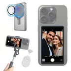 Magnetic Phone Selfie Monitor Screen for Smartphone Rear Camera Selfie Vlog Live Stream for iPhone Android phone - Buy Your Wish