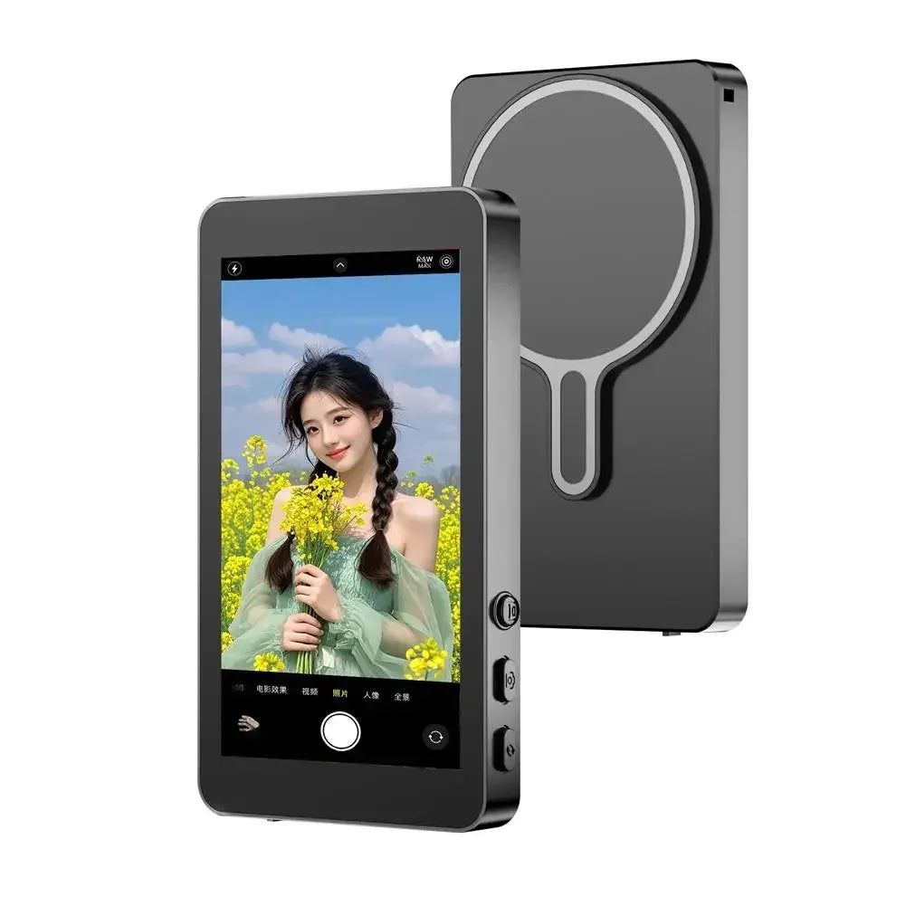Selfie Monitor Screen Rear Portable Selfie Monitor Vlog Screen Magnetic Vlog Phone Rear Camera For Selfie Vlog Live Stream - Buy Your Wish
