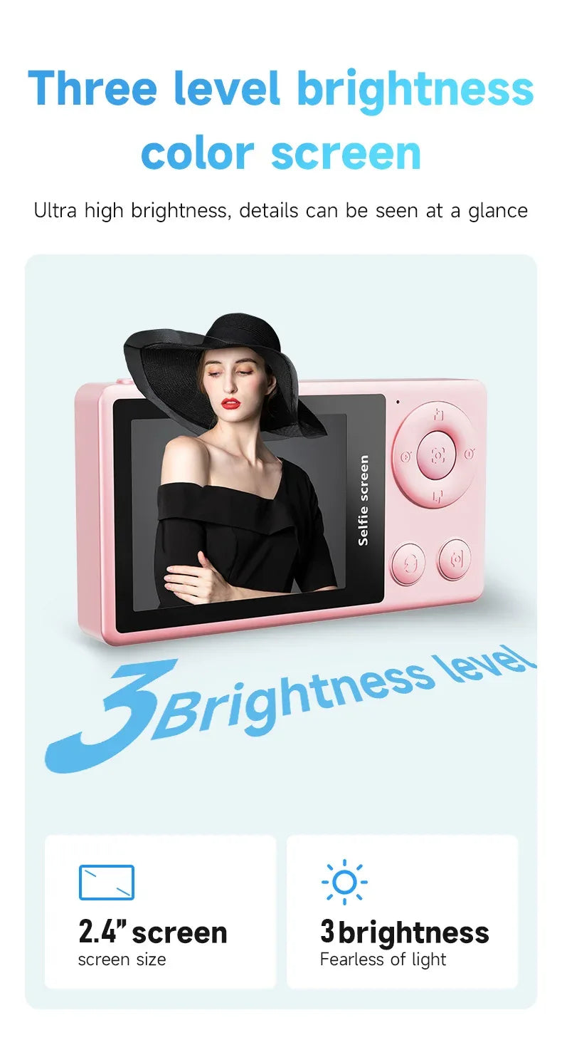 Vlog Selfie Monitor Screen Vlog Magnetic Video Recording for iPhone & Android Wireless Mirroring Content Creator Live stream - Buy Your Wish