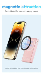 Vlog Selfie Monitor Screen Vlog Magnetic Video Recording for iPhone & Android Wireless Mirroring Content Creator Live stream - Buy Your Wish