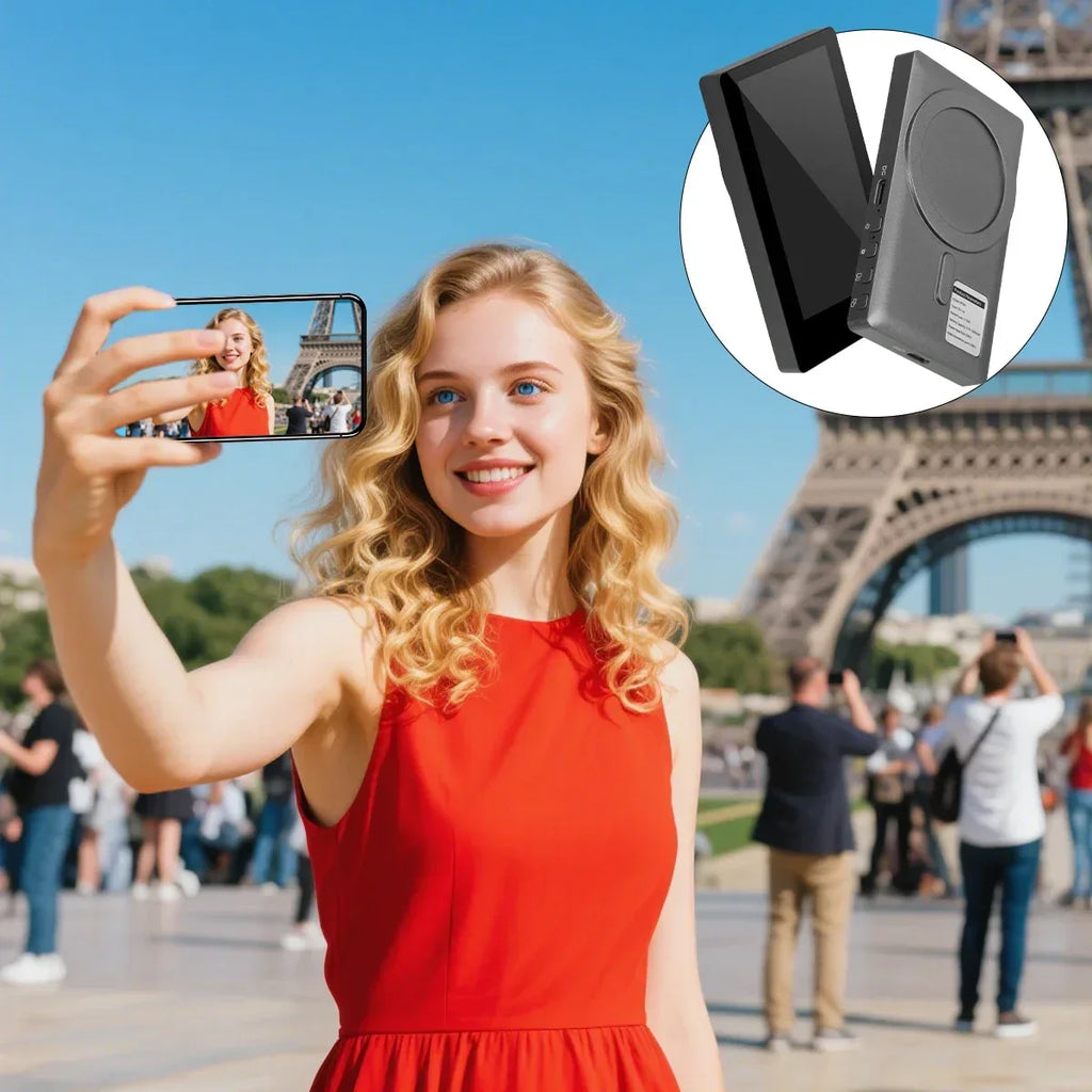 Mobile Phone Wireless Magnetic Selfie Monitor Screen For Smartphone Vlog Live Stream Video Recording for iPhone Android phone - Buy Your Wish