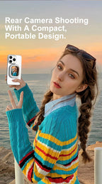 2.01-inch Clear Vlog Selfie Monitor Screen for Phone Rear Camera Selfie Live Stream Wireless Connection Video Recording New Gift 1 - Buy Your Wish