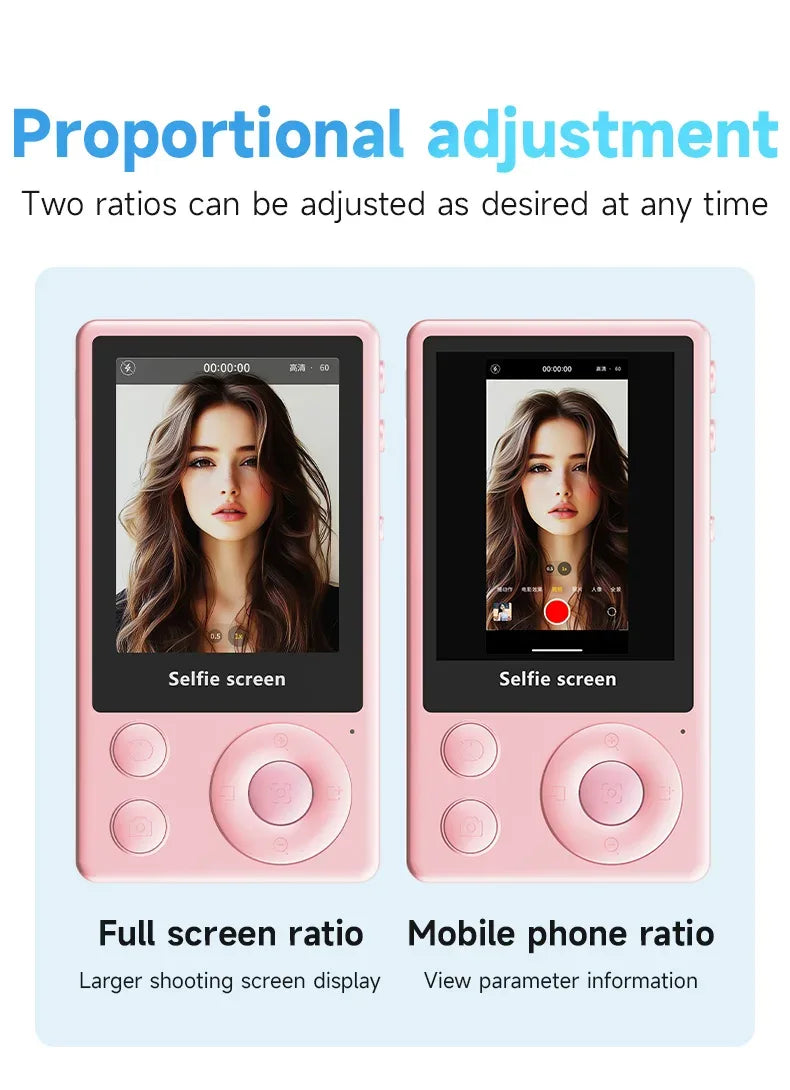 Vlog Selfie Monitor Screen Vlog Magnetic Video Recording for iPhone & Android Wireless Mirroring Content Creator Live stream - Buy Your Wish