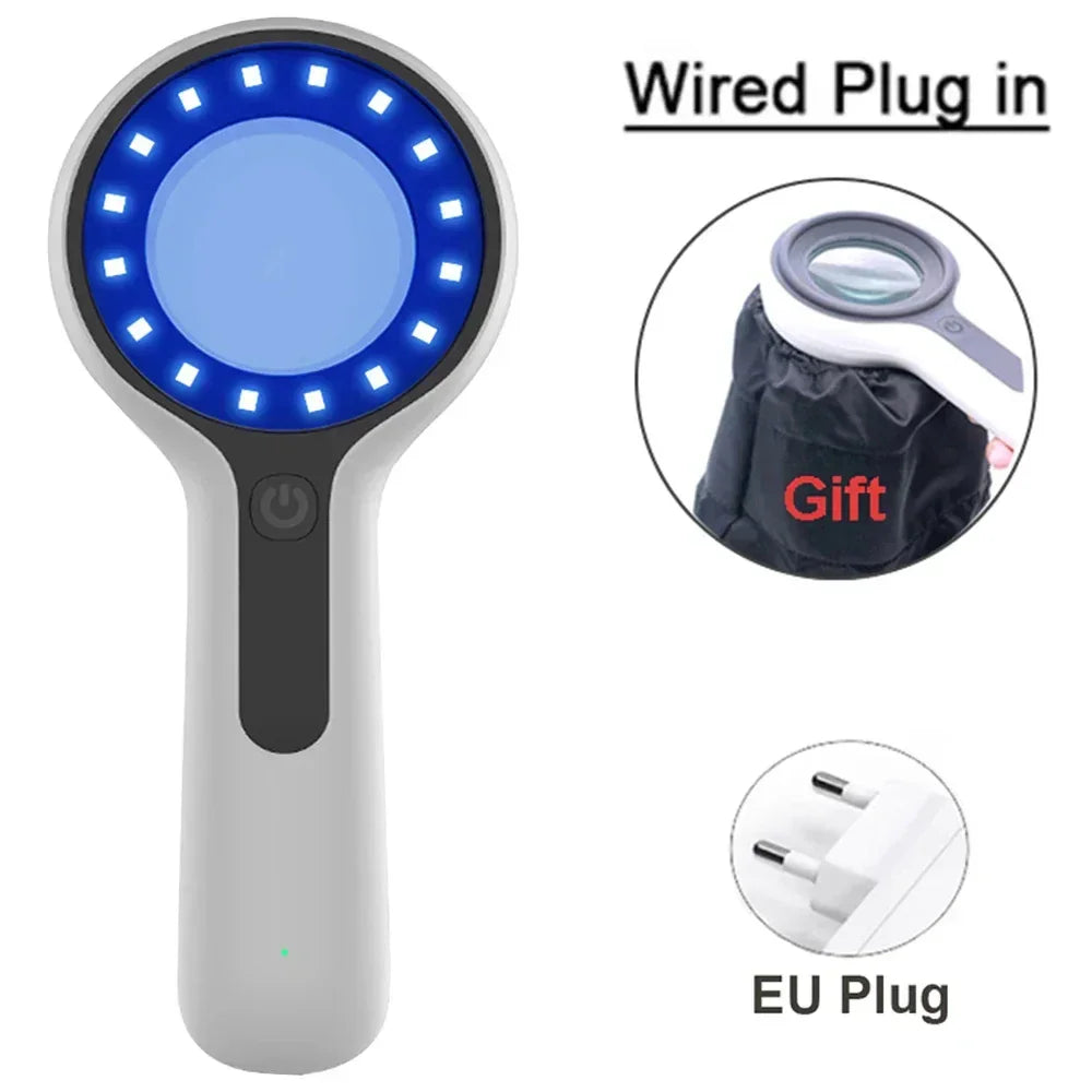 Woods Lamp Skin Analyzer For Skin UV Magnifying For Beauty Facial Testing Wood Lamp Light Skin Analysis Detection Skin Care - Buy Your Wish