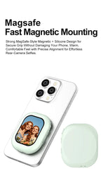 2.01-inch Clear Vlog Selfie Monitor Screen for Phone Rear Camera Selfie Live Stream Wireless Connection Video Recording New Gift 1 - Buy Your Wish