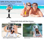 New Magnetic Phone Vlog Selfie Monitor Screen for Phone Rear Camera for Selfie Rear Camera Compatible With iPhone Android - Buy Your Wish