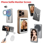 Selfie Monitor Screen Vlog Screen Magnetic Phone Vlog Phone Rear Camera For Selfie Vlog Live Stream Support WiFi 2.4G/5G - Buy Your Wish