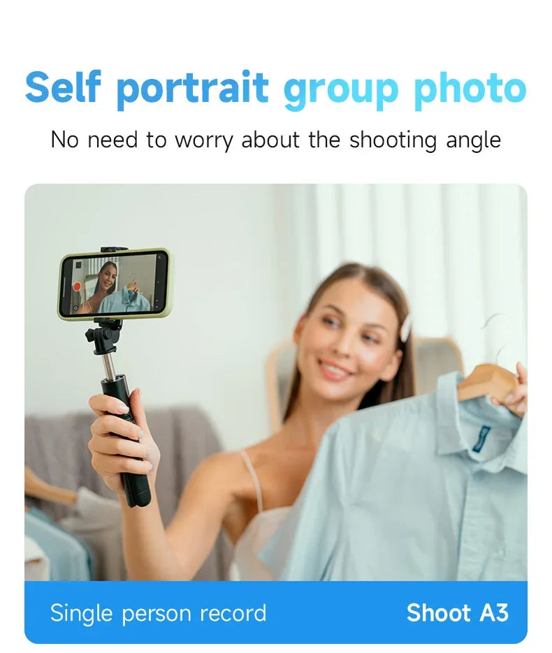 Vlog Selfie Monitor Screen Vlog Magnetic Video Recording for iPhone & Android Wireless Mirroring Content Creator Live stream - Buy Your Wish