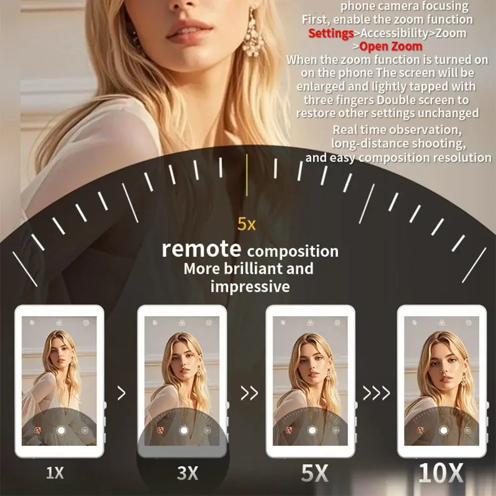 Selfie Monitor Screen Rear Camera Vlog Live Stream Video Recording Wireless Outdoor Selfie Tool Smartphone Magnetic Accessories - Buy Your Wish