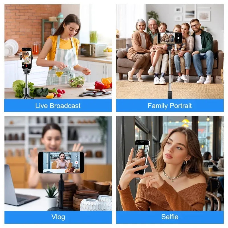 Vlog Selfie Monitor Screen Magnetic Wireless Display Screen Phone Rear Camera Mobile Screen Splitter Selfie for Iphone Android - Buy Your Wish