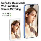 Selfie Monitor Screen for iPhone 12-16 Magnetic Back Camera Vlog Monitor Using Phone Rear Camera for Selfie Vlog, Live Streaming - Buy Your Wish